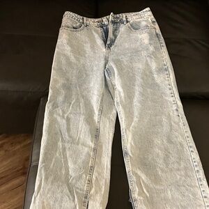 SHEIN Men's Washed Denim Jeans